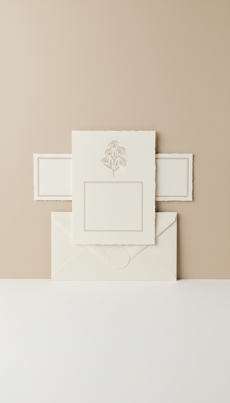 Celebration Invitation Suite Blush Palette